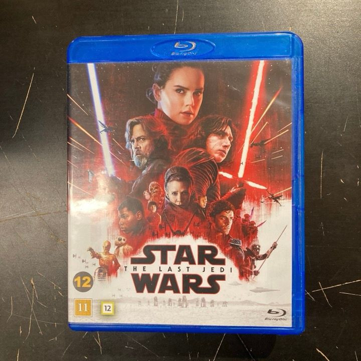 Star Wars - The Last Jedi Blu-ray (M-/M-) -seikkailu/sci-fi-